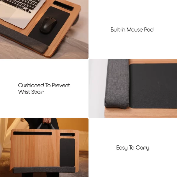 Portable Laptop Desk With Cushion - Image 6