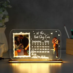 The Best Day Ever LED Lamp